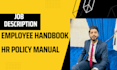 write a job description and employee onboarding plan