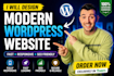 be your website designer,wordpress developer and create wordpress website