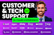 be your customer support, customer service representative