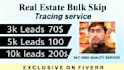 do bulk skip tracing for USA property owners with high accuracy