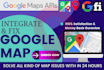 integrate and fix your google map API wordpress website store locator