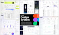 design saas dashboard UI UX with scalable design system