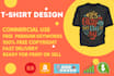 do bulk t shirt designs for printful, merch and teespring