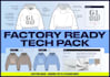 create a factory ready apparel fashion techpack of your design