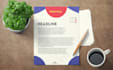 design an amazing and professional letterhead