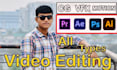 do a professional video editing for cheap