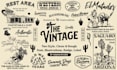 draw vintage westren illustraton for logo and tshirt merchandise brand
