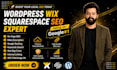 provide wordpress wix website and squarespace SEO services
