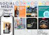 design creative and unique social media posts