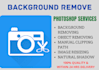 professionally remove background from image, cut out photos