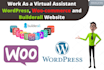 work as dedicated virtual assistant, helper, consultant in wordpress, builderall