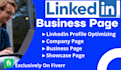 create linkedin business page
