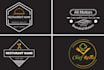 design retro vintage or modern minimalist logo