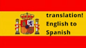 translate english to spanish