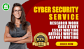 do well researched technical writing on cyber security articles
