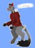 draw your oc some fanart or your fursona