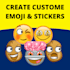 design custom stickers, emojis