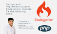 fix any bugs in codeigniter website
