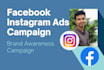 create facebook instagram ads camping for you