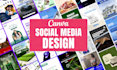 design canva template, social media design, post, ads for facebook, instagram