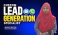 do targeted b2b lead generation, email list, phone number, provide valid email