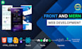 be front end and backend web developer with react js and php