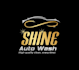 design shine auto wash logo