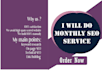 do monthly SEO service