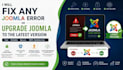 fix any joomla error or upgrade to the latest joomla version