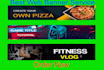 create amazing web banners, headers, facebook ads in 24hrs