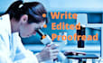 write, edited and proofread articles scientific, medical in 24 hours
