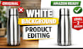 do amazon product image editing, bg removal and white background