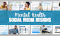 create engaging mental health social media designs