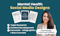 create engaging mental health social media designs