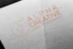 design 3 flat minimalist logo design