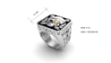 design jewelry for 3d printing and 3d rendering