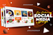 design attractive creative 2x high converting facebook ads cover and banner