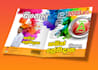 do smudge pantings and flyer design