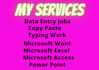 do data entry and typing job 24hr