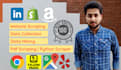 do website scrape, yellow pages data scrape and website scraping for you