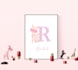 design a beautiful printable baby name poster