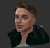 draw a realistic digital portrait drawing