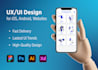 provide UI UX design for your mobile app, website or product