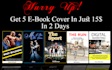 design ebook cover, kindle cover