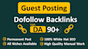 build SEO backlinks through high da health, home guest posts,