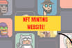 create nft minting website and nft smart contract