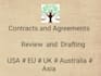 draft property contract and cases