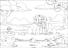 draw kids coloring book page