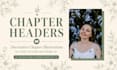 create a chapter header for your book