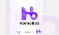 a professional minimalist and geometric logo design